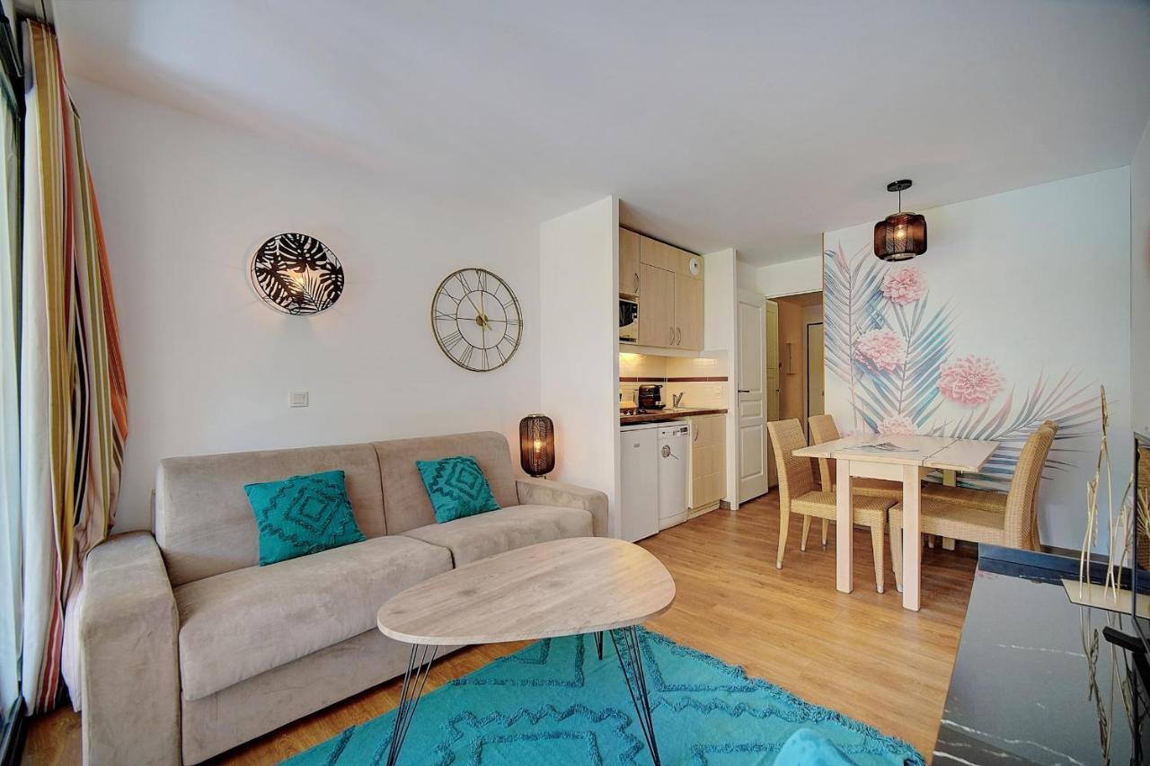 Immogroom - 2 Rooms - Renovated - Pool - Ac - Parking - Garden Cannes Extérieur photo